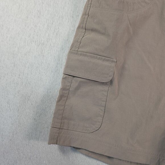 Eddie Bauer  Summer Trail Shorts Women's Size 16 High Rise Cargo Hiking Dri Fit - Picture 3 of 8